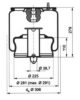 PE Automotive 084.267-11A Boot, air suspension